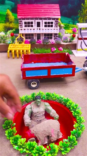 mini tractor video | mini water pump science project #ytshorts #cartoon #tractor