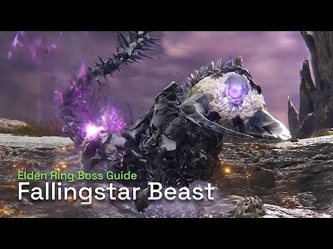 How To Defeat Fallingstar Beast - Elden Ring Boss Gameplay Guide