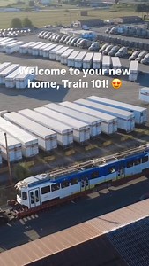 5.2K views · 2.2K reactions | Train 101, our first ever MAX vehicle, was delivered to the Oregon Electric Railway Museum last week. It’s now living with other trains and trolleys from around the world. Farewell, Train 101, and thanks for your service! | TriMet | Facebook