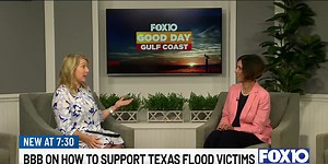 BBB gives advice on how to support Texas flood victims