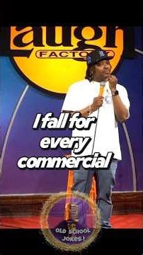 I fall for every commercial #comediancp #shorts #short #comedy #standupcomedy #viral #funny #lol