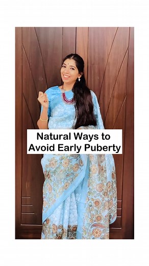 Early puberty in kids is becoming more common, but small lifestyle changes can make a big difference! 🧒✨ Focus on balanced, home-cooked meals while limiting processed foods and sugary snacks that can affect hormones. Encourage daily physical activity to maintain a healthy weight and support hormone balance. 💪 Reduce exposure to endocrine disruptors — chemicals found in plastics and some cosmetics — by choosing glass or stainless steel over plastic and opting for natural personal care products.