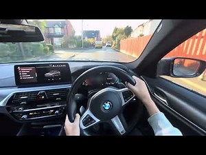 POV Driving 2020 BMW 520d