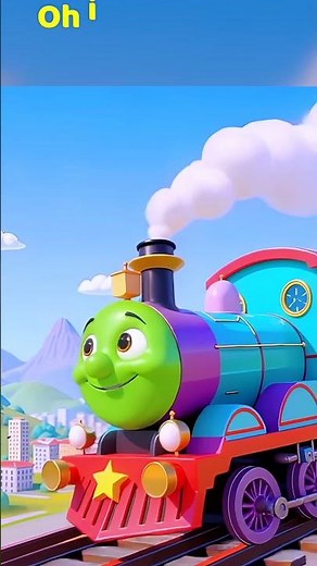 🎶 Candy Heroes Choo Choo Train | Fun Kids’ Song 🚂🌈 | Part 5 #Shorts