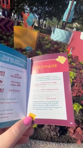Get a closer look at the 2025 EPCOT International Food & Wine Festival Passport 🍽 #epcot #epcotfoodandwine #disneyeats | Disney Addicts