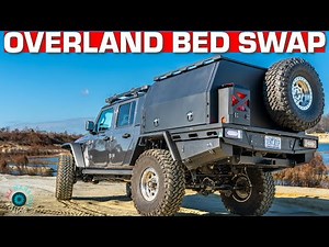 Jeep Gladiator Overland Bed Conversion from MITS Alloy