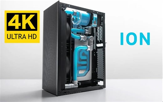 【4K】高端绝美全EK量子系列分体水冷ITX装机方案 Ryzen 9 5950X + RTX 3080 / Optimum Tech