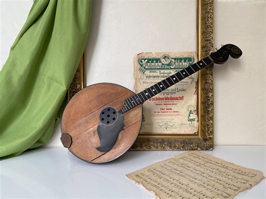 Antique German Julius Heinrich Zimmermann Three Stringed Domra - Etsy