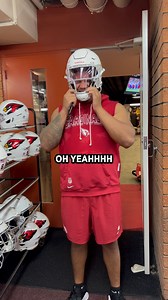 1.9M views · 19K reactions | strapping in for the first time  #AZCardinals #NFL #equipment | Arizona Cardinals | Facebook