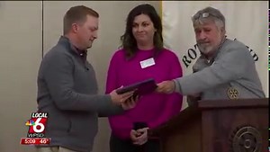 2.3K views · 26 reactions | WATCH: When Trent Okerson-WPSD Local 6 visited the Rotary Club of Mayfield today, he was there to give a talk about last year's devastating tornado outbreak and the Local 6 weather team's coverage of it. He was surprised and honored when the club presented him with its Award of Excellence, recognizing the team's coverage the night of Dec. 10, 2021. | WPSD-TV | Facebook