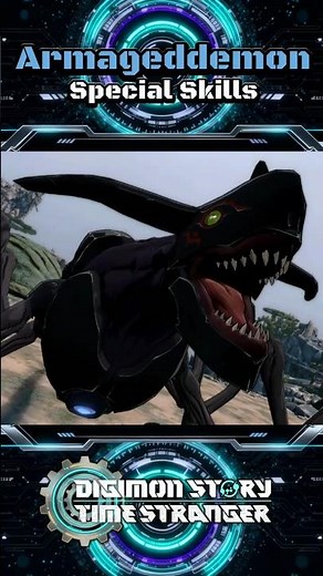 Armageddemon Special Skills Showcase | Ultimate Flare & Black Rain – Digimon Story Time Stranger