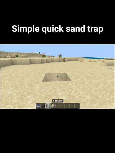 Simple quicksand in Minecraft