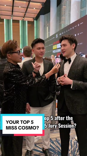 Thử thách dì Pui, Thai Sashes, Missosology, Luis Portelles, Nguyễn Đình Như Vân, Đỗ Cẩm Ly, Lợi Lâm, Ê Nói Nghe dự đoán Top 5 sau Jury Session Miss Cosmo 2025👀 Còn bạn thì saooo 😎 #misscosmo #misscosmovietnam #nguyenhoangphuonglinh @Nguyễn Hoàng Phương Linh @enoinghe @Lợi Lâm @Miss Cosmo @Thai Sashes @Luis Portelles @Đỗ Cẩm Ly @Trần Việt Bảo Hoàng (Henry)