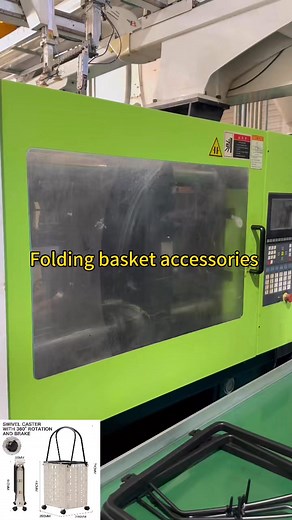 Folding basket set production | DY Molding