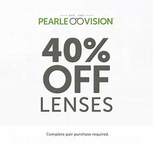 Whether you’re trying to see up close or far away, progressive lenses help you see the entire adventure. Now you can get 40% off your lenses with a complete pair purchased, so be sure to schedule your eye exam today! | Pearle Vision