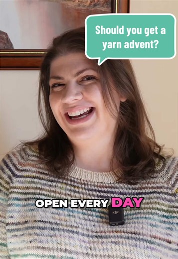 Is a yarn advent the right decision for you? @Jess • Hand Dyed Yarn #yarntok #yarnadvent #handdyedyarn