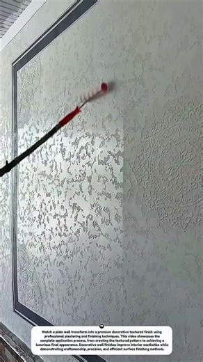 Luxury Decorative Wall Finish | Stunning Textured Plaster Design Transformation