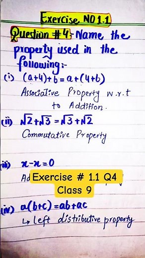 Class 9 Maths Chapter 1 Question 4 Solution #class9maths #mathematics #shorts #education