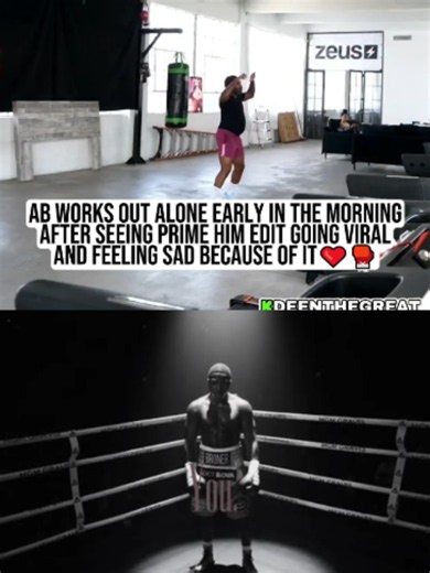 Adrien Broner works out after seeing edit of prime him going Viral #adrienbroner #deenthegreat