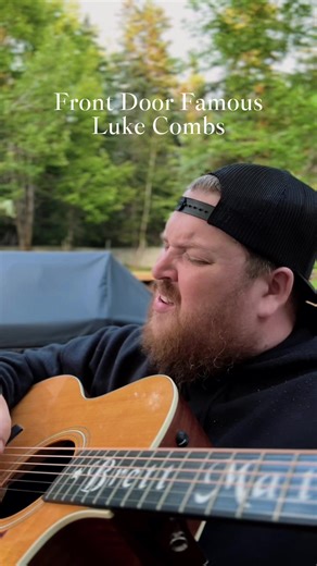 My own take on @Luke Combs 'Front Door Famous' This song really speaks to me because it's about finding joy in the everyday moments, especially with your kids. I tweaked the lyrics a bit because it makes me think of my daughter. It also makes me think of my own song 'Lucky Ones' - both songs are about recognizing and appreciating where real happiness comes from, rather than chasing after more. #lukecombs #cover #frontdoorfamous #acoustic #singersongwriter