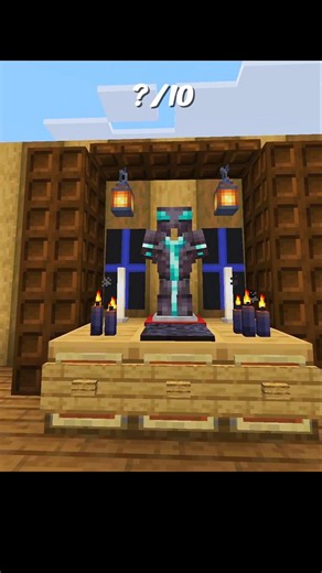 Minecraft Armour showcase 🛡️ tutorial 🔥#shorts #minecraft #blockcraft #mctutorial #minecrafttutorial