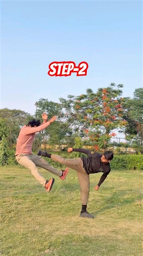 Selfdefense amazing Front Kick + Side Kick Tutorial 🥋💥#selfdefense #kick #viral #kungfu #trending