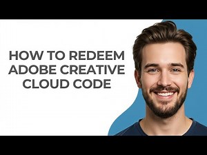 How to Redeem Adobe Creative Cloud Code - GUIDE!