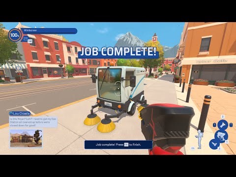 Quick Road Sweeper Clean PowerWash Simulator 2