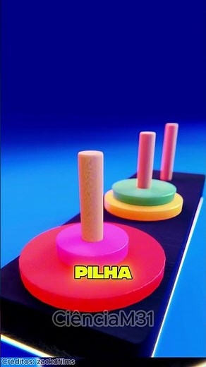How does the Tower of Hanoi work? 🤔 #curiosities #curiosity #facts #didyouknow