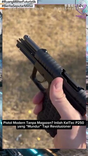A Modern Pistol Without a Magazine? This is the "Backward" But Revolutionary KelTec P250 #militar...