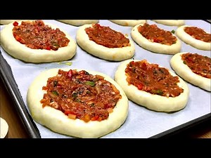 mini pizza ::A delicious and easy snack// Pizza recipe