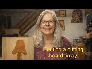 Routing an inlay for a cutting board