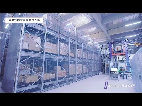 How to Design an ASRS Warehouse with Four-Way Shuttle and Track Robots?