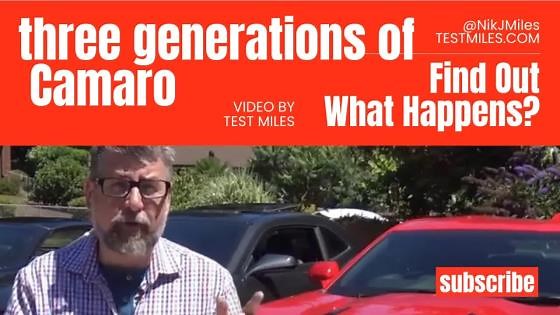 chevrolet camaro generations: comparing engine sounds