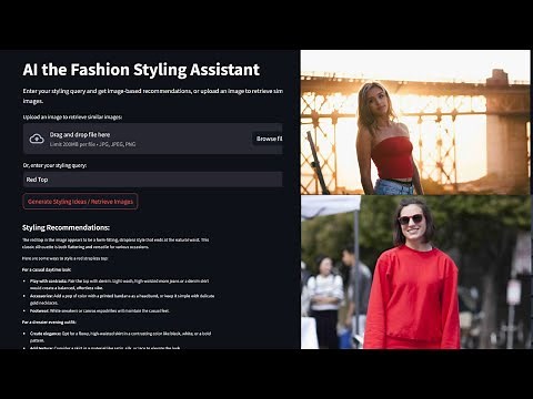 How to Build an AI Fashion Stylist | Step-by-Step Guide Building AI as your fashion Stylist
