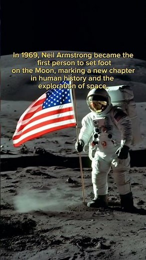 Neil Armstrong’s First Step on the Moon | 1969 Space History