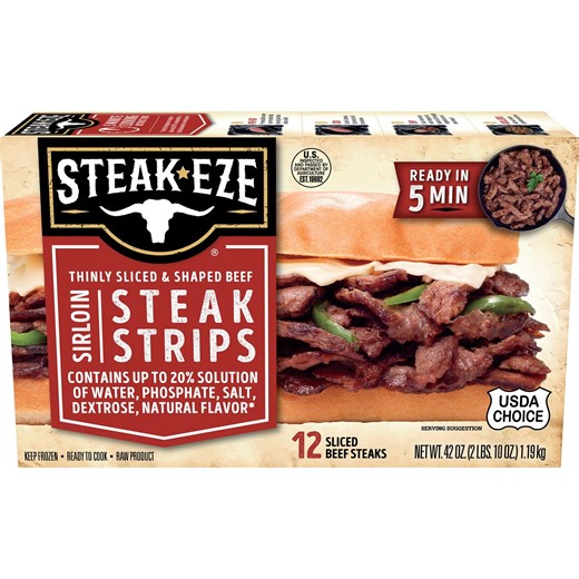 Steak-EZE Sirloin Steak Strips, Frozen (42 oz.) - Samsclub.com