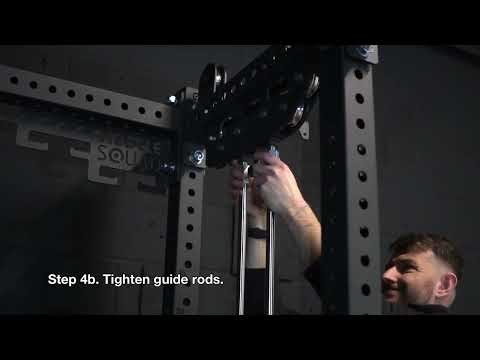 Building the Phase 4 Cable Rack with Smith Machine | MuscleSquad installation