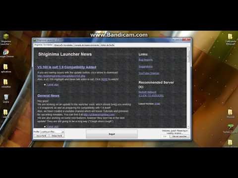 TUTORIAL:Como baixar MINECRAFT (shiginima launcher) video BEM melhor...