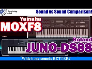 Yamaha MOXF8 vs Roland JUNO-DS88: Sound vs Sound Comparison!