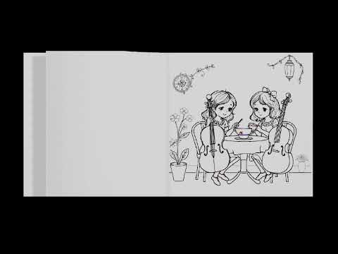 A Coloring Book for Mini Cellists