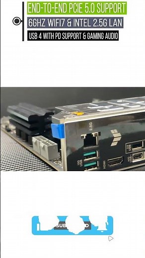ASUS TUF X870-PLUS Gaming WIFI 7 Ai Overclocking cooling II Networking II USB4 PCIE Gen 5 DDR5