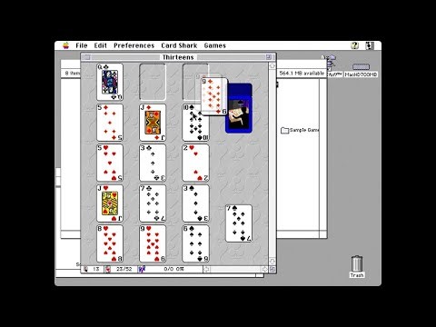 Apple Macintosh Longplay - Solitaire Till Dawn - Thirteens
