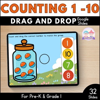 Counting 1–10 Drag and Drop | Digital Math Center for Pre-K & Kindergarten