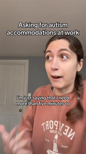 Autism accommodations aren't even taken seriously at work via: Morgan Foley #actuallyautistic | Morefor Neurodivergent