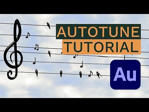 Adobe Audition Autotune Tutorial - NO PLUGINS!