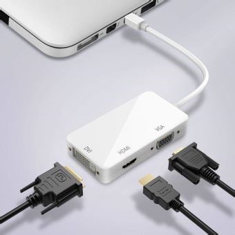 Cable Surface Pro Monitor Cable Mini DisplayPort A DVI 2M - Conecta Tu Mac O Surface A Monitores Y Proyectores