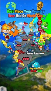 ⚽🕺🏆 #map #mapper #maps #mapperfromgreece #geo #geography #countryballs #worldcup #football #europe