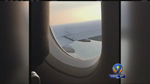 Passengers describe American Airlines engine emergency: 'You could see flames'