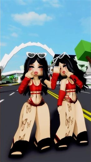 TRY THIS FREE Red Outfit in Brookhaven 🤍 (Secret Trick!) #roblox #brookhaven #rp